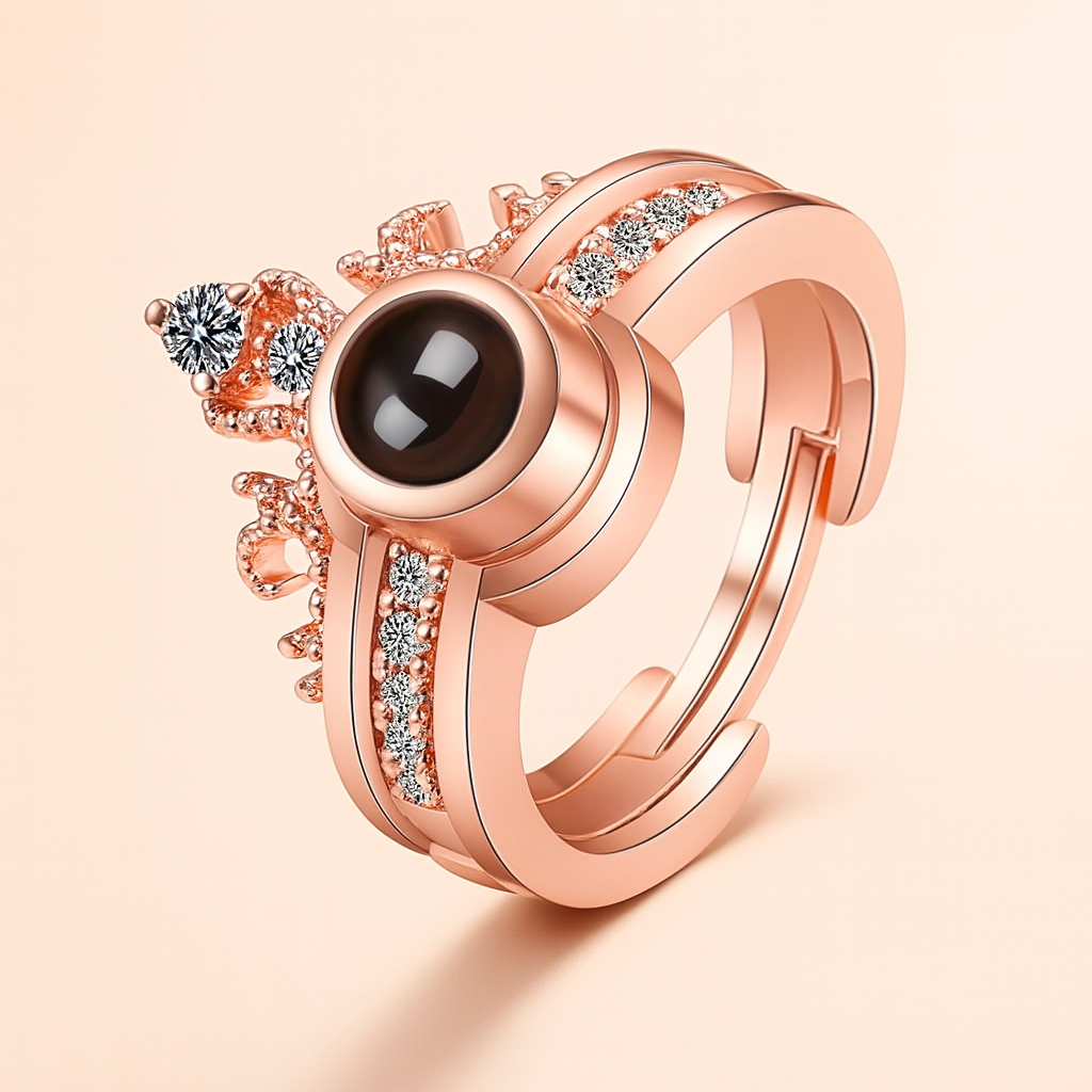 'I Love You' Projection Ring