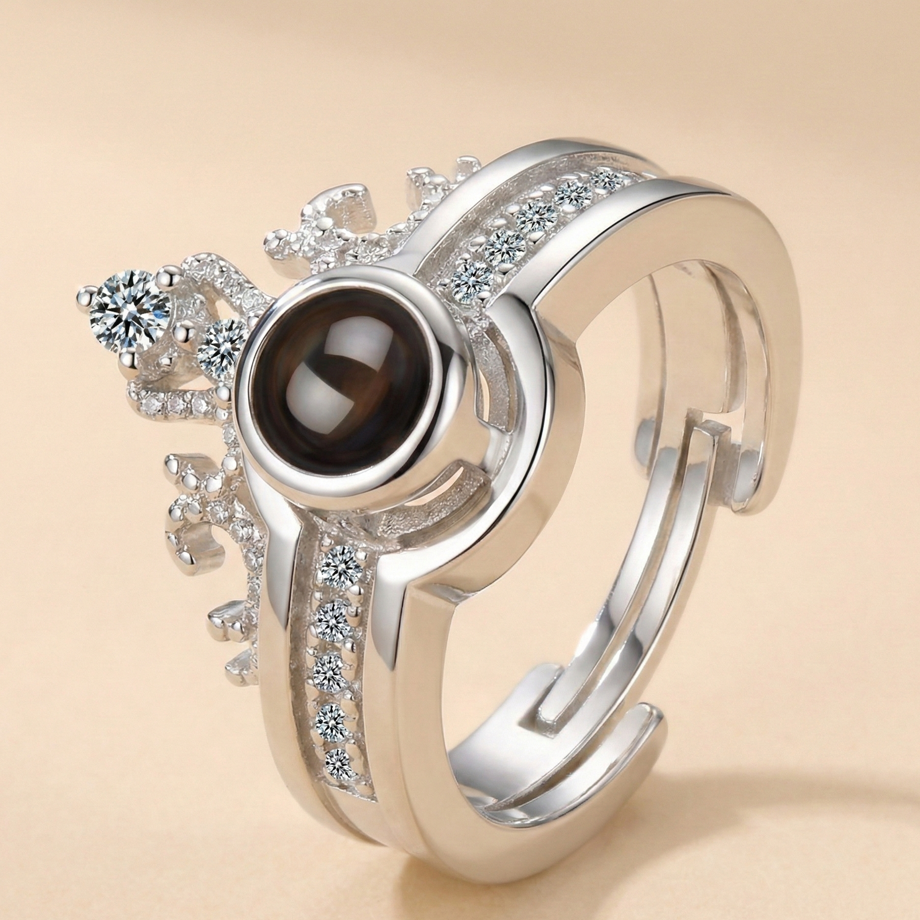 'I Love You' Projection Ring